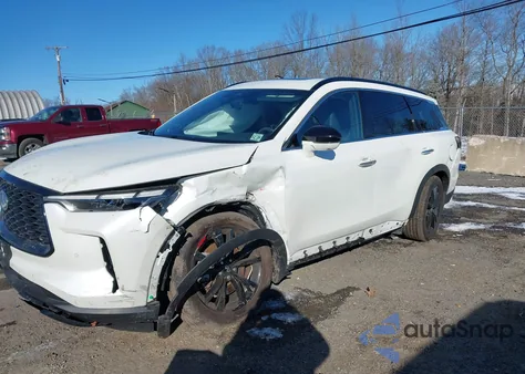 2025 Infiniti Qx60 Luxe z USA, uszkodzony, nr VIN 5N1AL1FS5SC337786